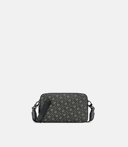 Leather Sling Bag - Black2