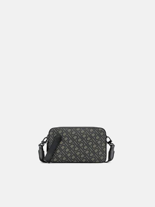 Leather Sling Bag - Black2