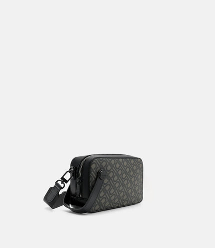 Leather Sling Bag - Black2