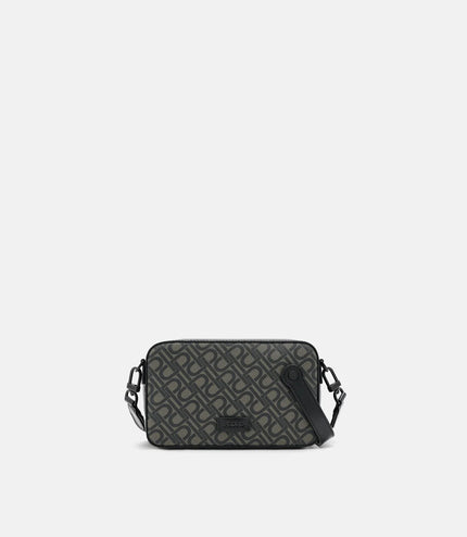 Leather Sling Bag - Black2