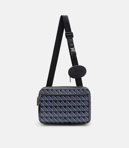 Flynn Crossbody Bag - Blue Canvas