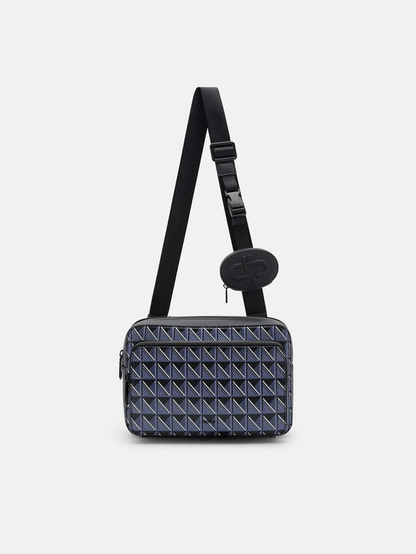 Flynn Crossbody Bag - Blue Canvas