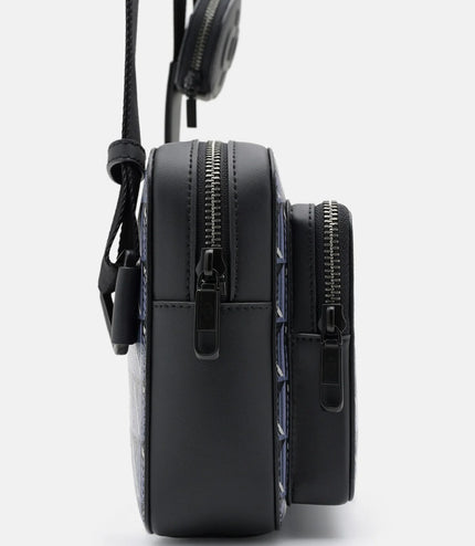 Flynn Crossbody Bag - Blue Canvas