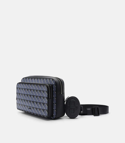 Flynn Crossbody Bag - Blue Canvas