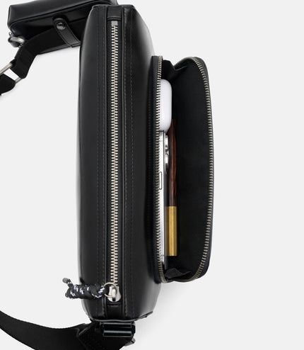 Devon Crossbody Bag - Black