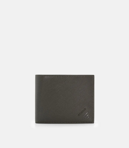 Leather Bi-Fold Wallet with Insert - Olive