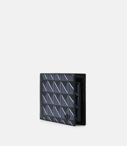 Axxis Canvas Bi-Fold Wallet with Insert - Blue Canvas