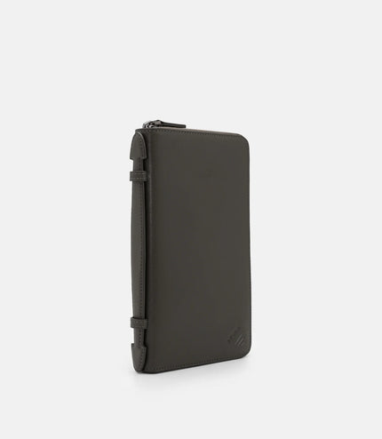 Leather Travel Organizer - Olive