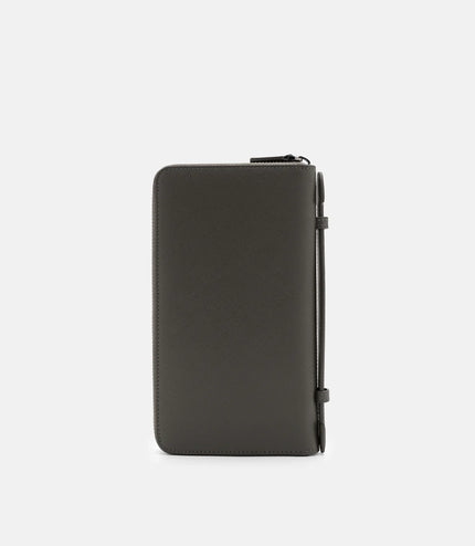 Leather Travel Organizer - Olive