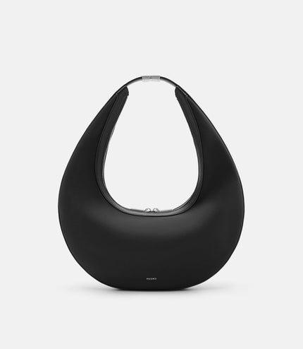 Jatte Hobo Bag - Black Nylon
