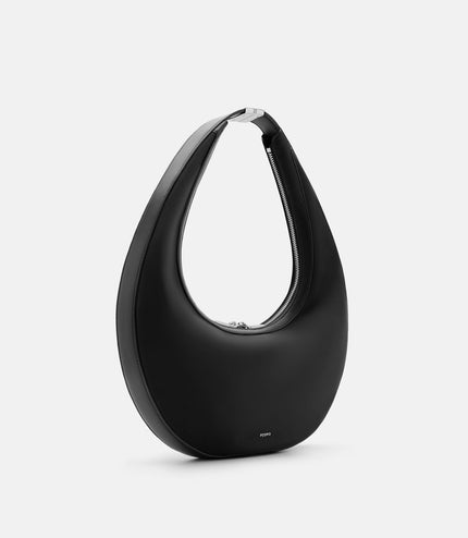 Jatte Hobo Bag - Black Nylon