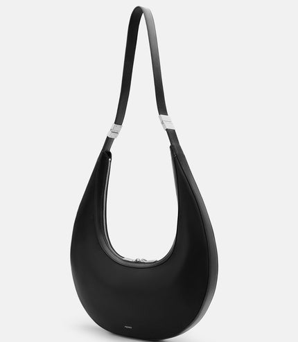 Jatte Hobo Bag - Black Nylon