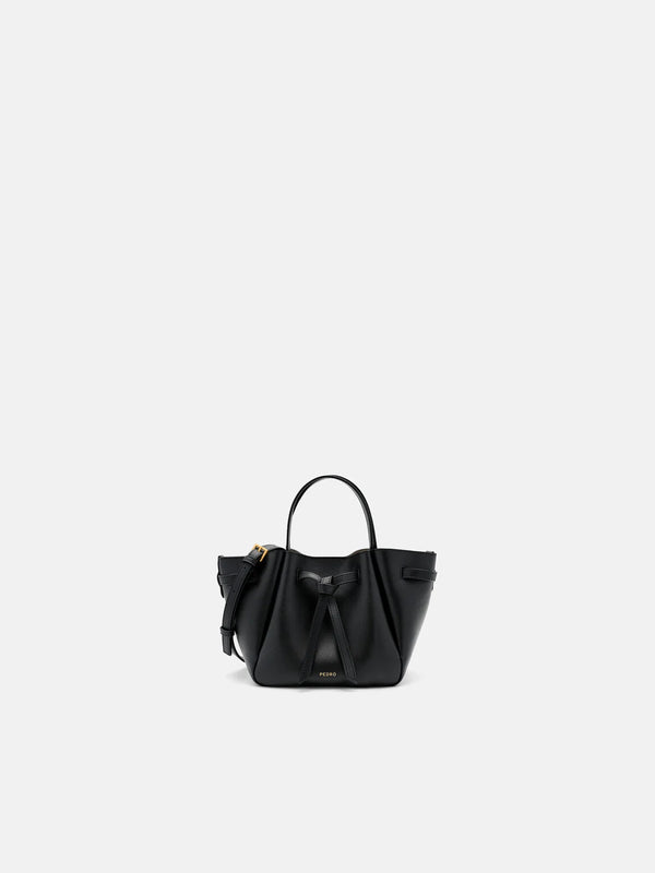 Emory Leather Tote Bag - Black