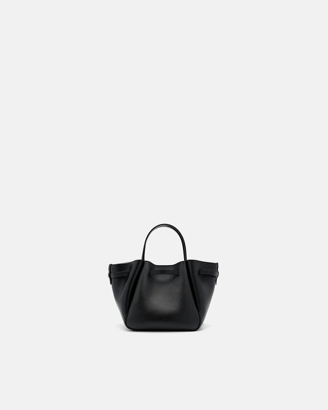 Emory Leather Tote Bag - Black