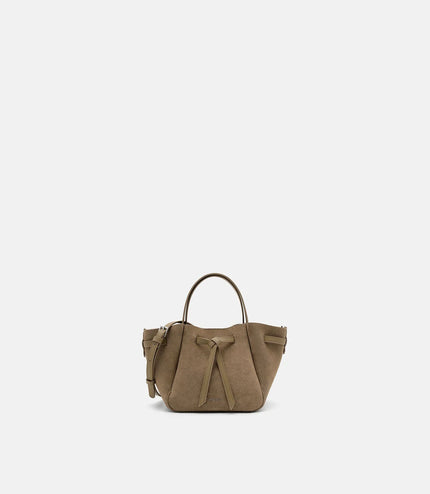 Emory Leather Tote Bag - Olive