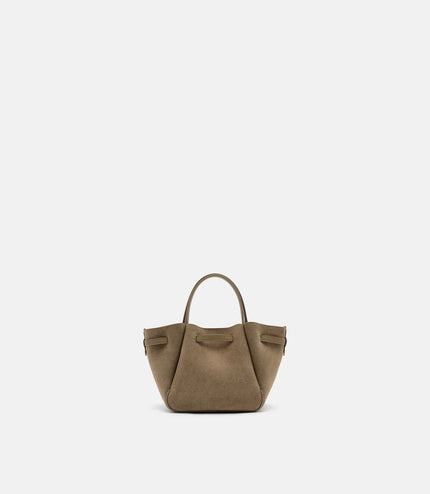 Emory Leather Tote Bag - Olive