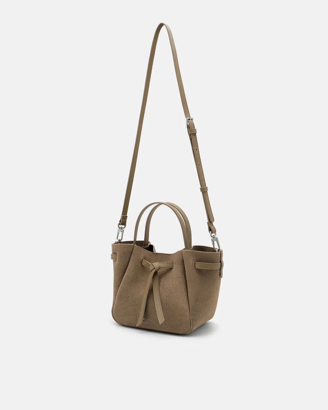 Emory Leather Tote Bag - Olive