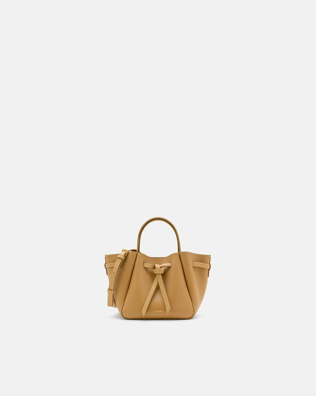 Emory Leather Tote Bag - Sand