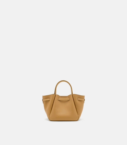 Emory Leather Tote Bag - Sand