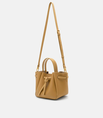Emory Leather Tote Bag - Sand