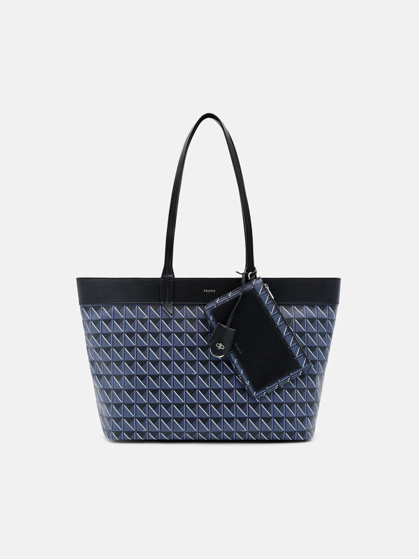 Axxis Oversized Canvas Tote Bag - Blue