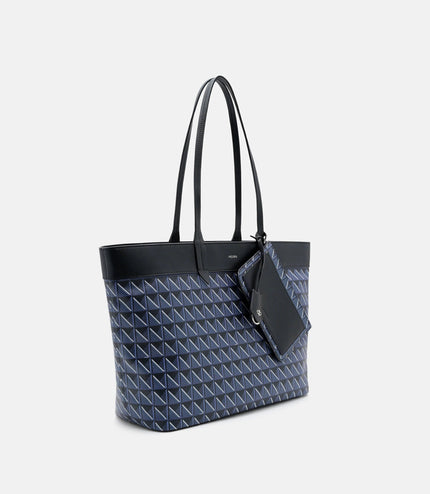Axxis Oversized Canvas Tote Bag - Blue