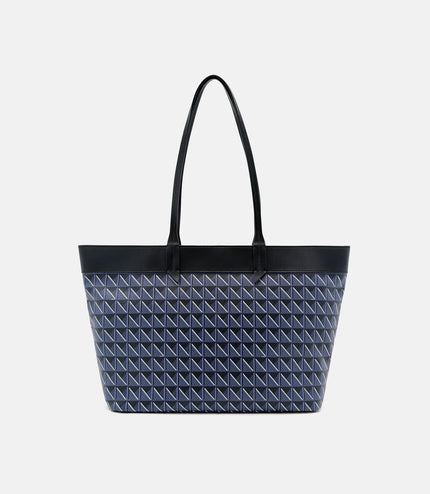 Axxis Oversized Canvas Tote Bag - Blue