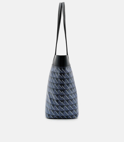 Axxis Oversized Canvas Tote Bag - Blue