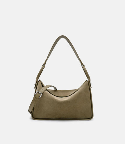 Demi Maxi - Olive Suede