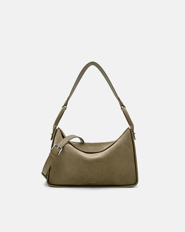 Demi Maxi - Olive Suede