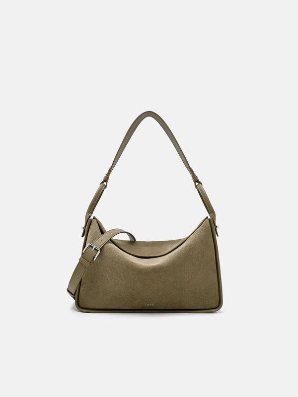 Demi Maxi - Olive Suede