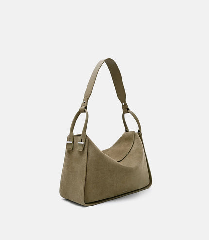 Demi Maxi - Olive Suede