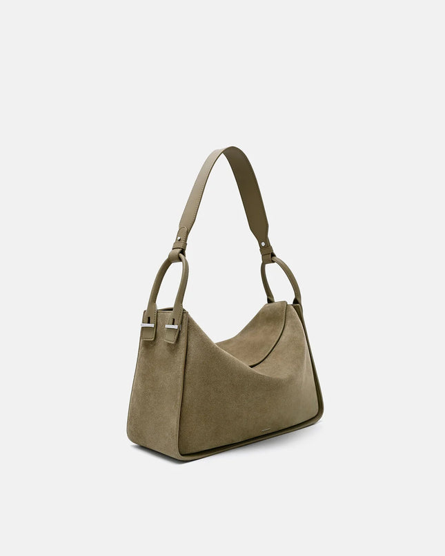 Demi Maxi - Olive Suede