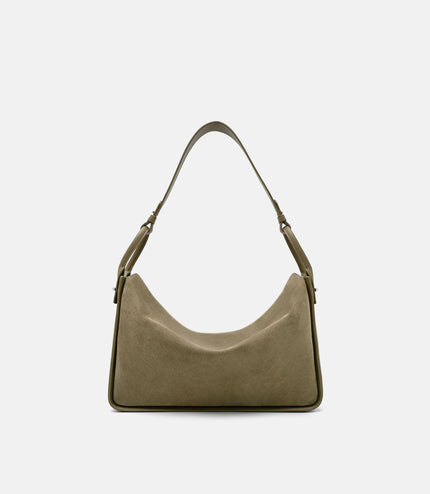 Demi Maxi - Olive Suede
