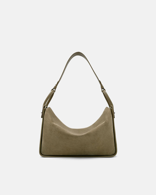 Demi Maxi - Olive Suede