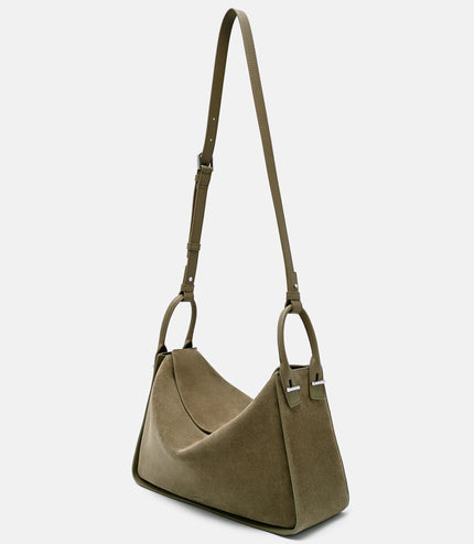 Demi Maxi - Olive Suede