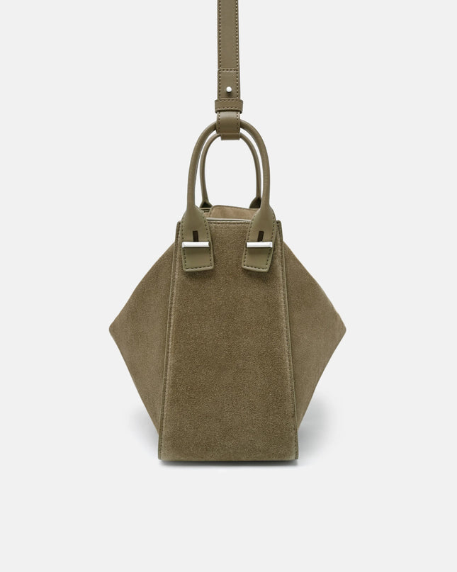 Demi Maxi - Olive Suede