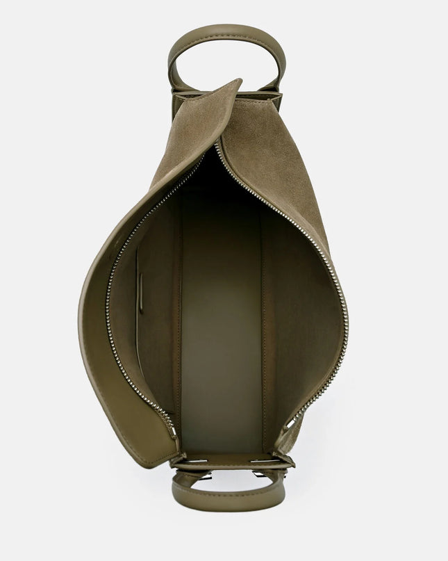 Demi Maxi - Olive Suede