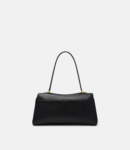 Mirelle Leather Shoulder Bag - Camel