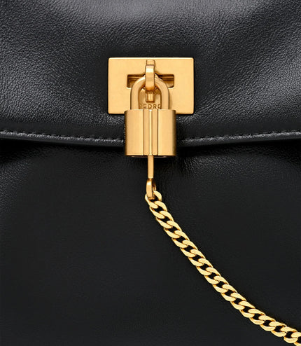 Mirelle Leather Shoulder Bag - Camel