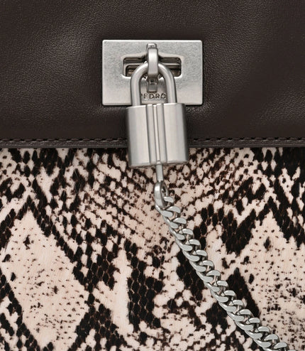 Mirelle Calfhair Shoulder Bag - Multi