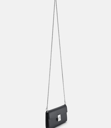 Leather Bi-Fold Wallet - Grey