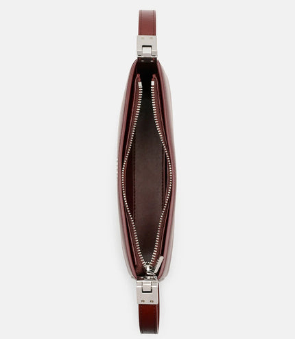 Jatte Leather Shoulder Bag - Burgundy