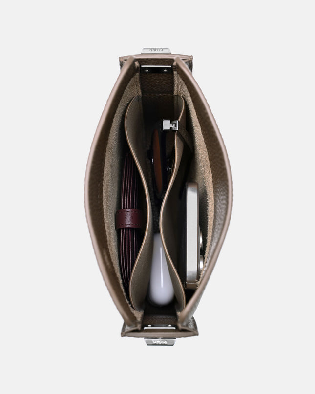 Demi Pouch - Dark Taupe Tumble