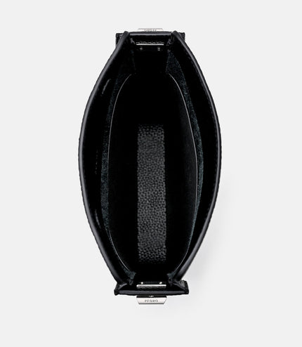 Demi Pouch - Black Tumble
