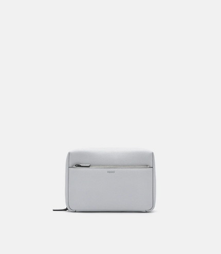 Embossed Leather Pouch
