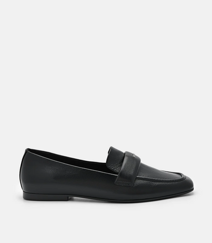 Lali Leather Loafers - Black