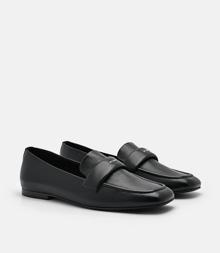 Lali Leather Loafers - Black