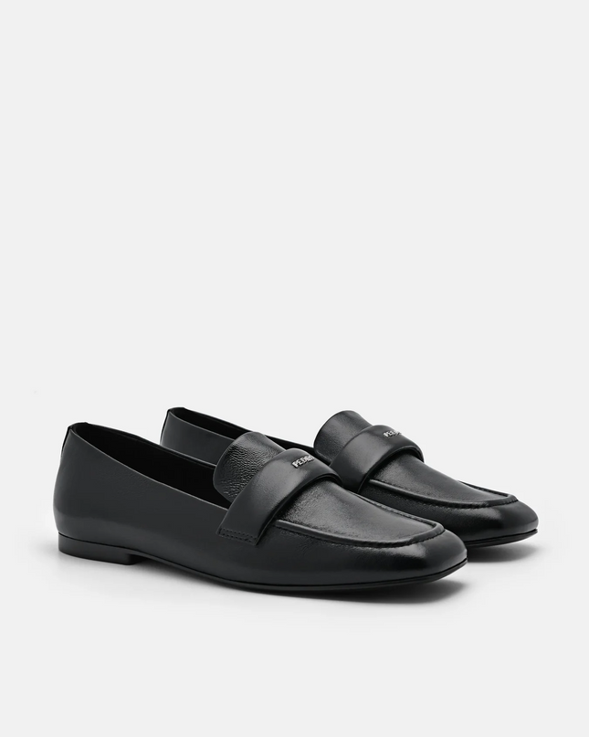 Lali Leather Loafers - Black