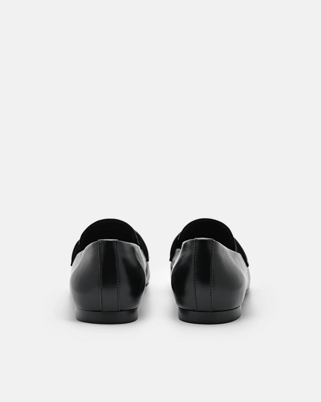 Lali Leather Loafers - Black